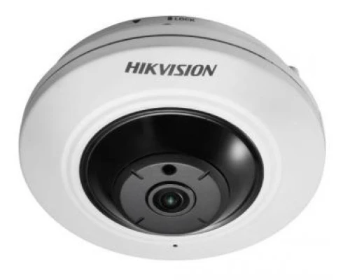 5мп Fisheye IP відеокамера Hikvision з функціями IVS і детектором осіб DS-2CD2955FWD-IS (1.05 мм)