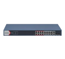 Коммутатор 24 порта управляемый Hikvision DS-3E1326P-EI(B) POE