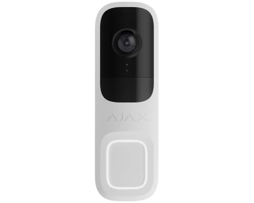 Відеодзвінок Ajax Doorbell White RAL 9003