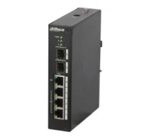 4-портовий керований POE комутатор DH-PFS4206-4P-120