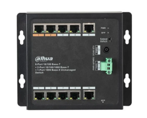8-портовой PoE коммутатор DH-PFS3111-8ET-96-F