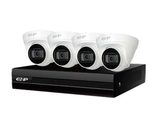 Комплект відеоспостереження Dahua EZIP-KIT/NVR1B04HC-4P/E/4-T1B20
