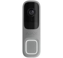Відеодзвінок Ajax Doorbell Grey RAL 7004