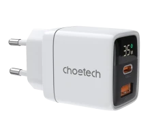 Адаптер Choetech PD6052 White PD35W GAN A+C