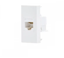 Модуль RJ45 (LAN) Cat6A Smartdust SK-M121 — ½ модуля (Euro)