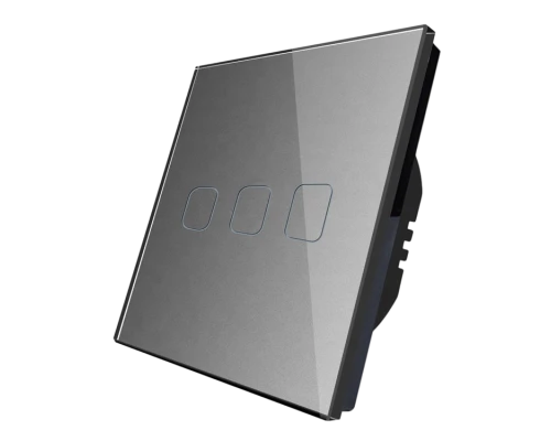 Сенсорний ZigBee/RF вимикач SK-Z803Y — 3 клавіші