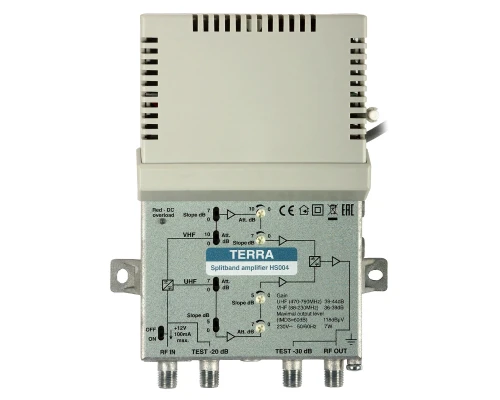 Підсилювач будинковий TERRA HS004 