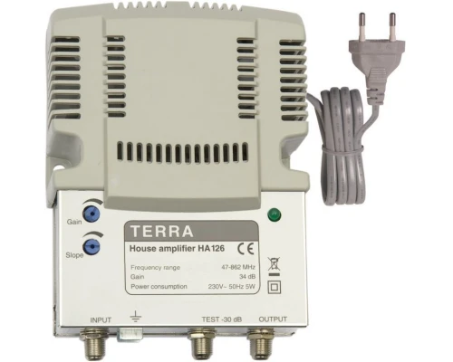 Підсилювач ТВ будинковий  TERRA HA126 