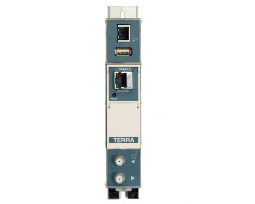 IP модулятор IP в DVB-C TERRA miq440  