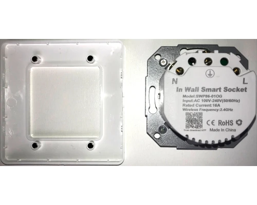 Смарт розетка Wi-Fi Smart-Home BJ-SC28, SmartLife Tuya