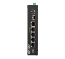 4-портовий некерований POE комутатор Hikvision DS-3T0306HP-E/HS