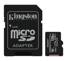 Карта памяти Kingston 128 Гб microSDXC U1 V10 A1 (SDCS2/128GBSP)