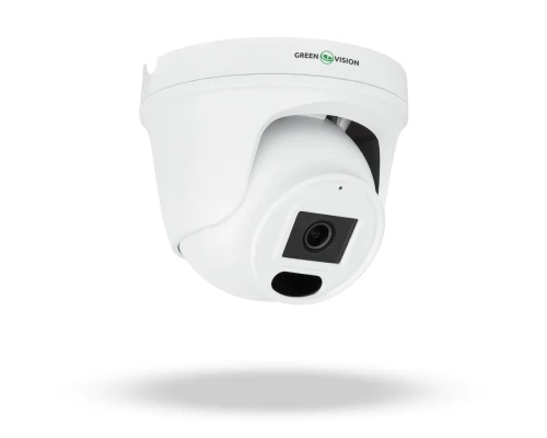 Купольна IP камера GreenVision GV-167-IP-H-DIG30-20 POE