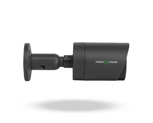 Зовнішня IP-камера GreenVision GV-157-IP-COS50-30H POE 5MP Dark Grey (Ultra)