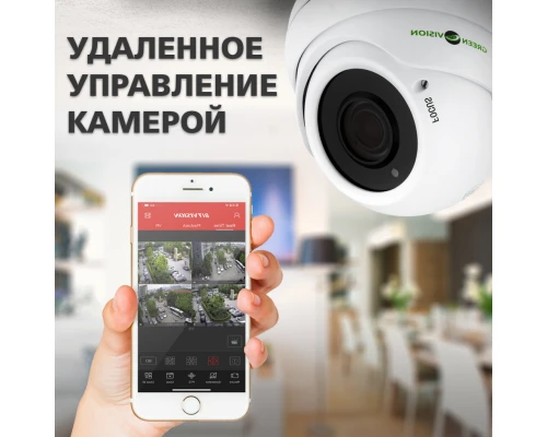 Антивандальная IP камера GV-101-IP-E-DOS50V-30 POE 5MP