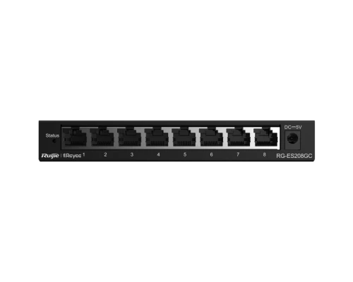 8-портовый гигабитный интеллектуальный коммутатор Ruijie Reyee RG-ES208GC