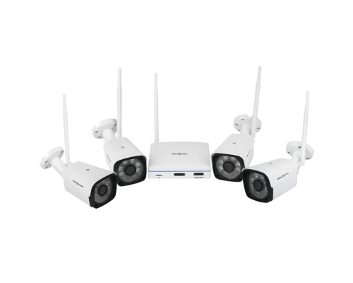 Комплект видеонаблюдения GV-IP-K-W58/04 3MP