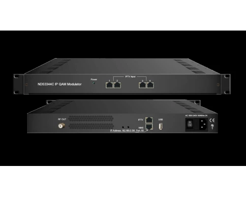Модулятор IP в QAM DEXIN NDS3344C