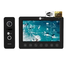 Комплект відеодомофону NeoLight NeoKIT HD WF B/Black