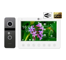 Комплект відеодомофону Neolight NeoKIT HD WF Graphite