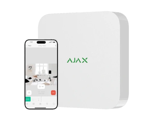 Сетевой видеорегистратор Ajax NVR (16ch) (8EU) white