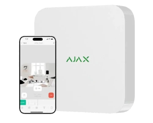 Сетевой видеорегистратор Ajax NVR (8ch) (8EU) white