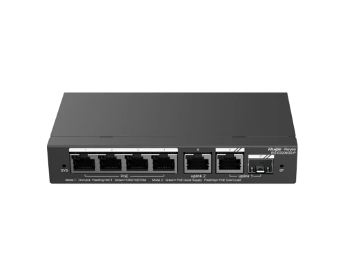 4-портовый гигабитный PoE с облачным управлением RG-ES206GS-P