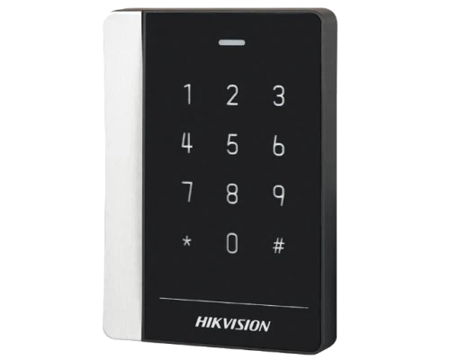 Считыватель EM/Mifare карт с клавиатурой DS-K1102AEMK