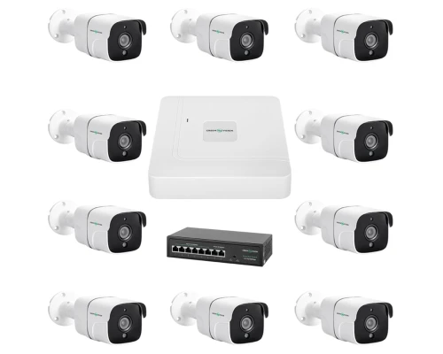 Комплект видеонаблюдения на 9 камер GV-IP-K-W78/09 5MP