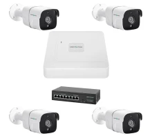 Комплект відеоспостереження на 4 камери GV-IP-K-W75/04 5MP