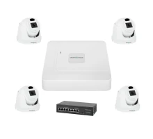 Комплект відеоспостереження на 4 камери GV-IP-K-W70/04 3MP