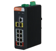 10-портовий керований гігабітний комутатор з 8-портовим PoE DH-IS4210-8GT-120