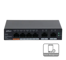 4-портовий гігабітний керований з PoE DH-CS4006-4GT-60
