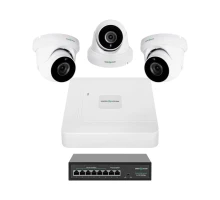Комплект відеоспостереження на 3 камери GV-IP-K-W81/03 5MP