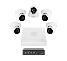Комплект відеоспостереження на 5 камер GV-IP-K-W82/05 5MP