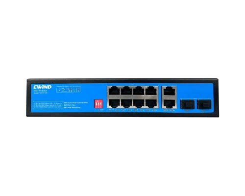 12-портовий гігабітний POE з Uplink SFP Ewind EW-S1912CG-AP