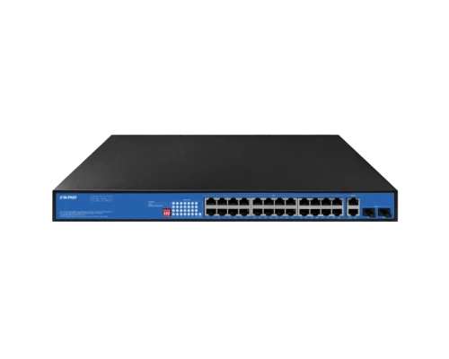 28-портовый 24*1000M POE+2*GE+2*GF PoE Ewind EW-S1928CG-AP