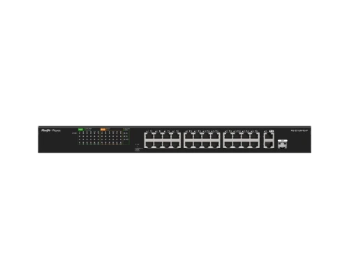 26-портовий 10/100Мб некерований PoE Ruijie Reyee RG-ES126FGS-P