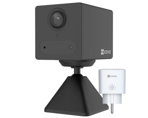 Комплект камера и розетка Ezviz CS-CB2 (1080P,BK)+CS-T30-10B-EU