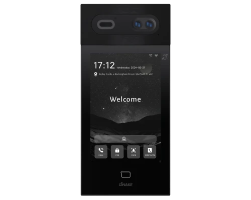 8-дюймовая вызывная панель Android с функцией распознавания лица Dnake S617