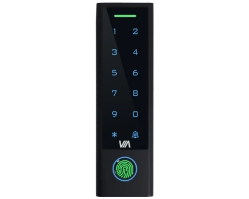 Автономный контроллер доступа со встроенным считывателем Via Security VTA-22KFP/E+M WF