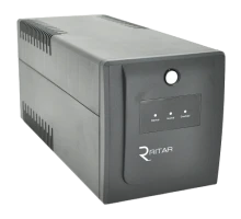 Источники бесперебойного питания Ritar RTP1500 (900W) Proxima-L, LED, AVR, 3st, 4xSCHUKO socket, 2x12V9Ah