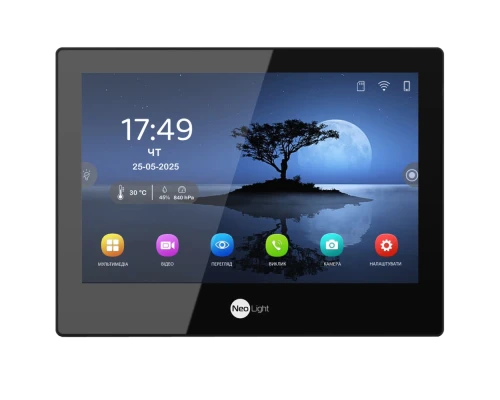 Відеодомофон Neolight ALPHA Hybrid black