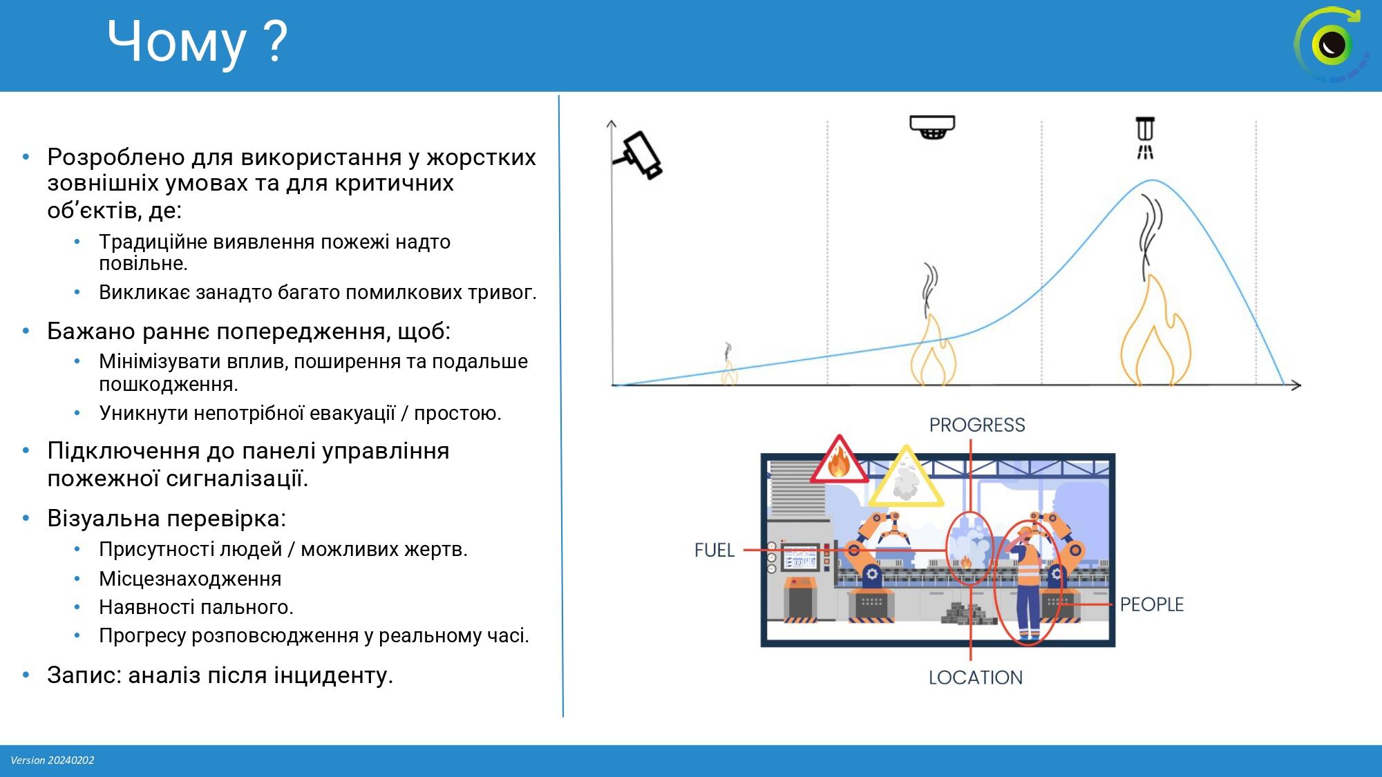 Чому обирають FireCatcher — переваги відеодетекції для промисловості