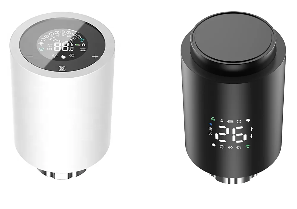TRV термостат Smartdust — Zigbee, голосовое управление Alexa/Google