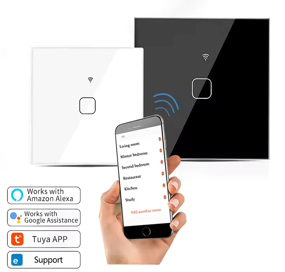 Поддержка Tuya, Google Home, Amazon Alexa
